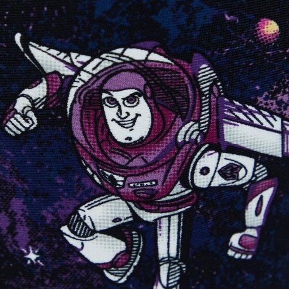 Torrid Disney Pixar Toy Story Buzz Lightyear Galaxy High-Rise Crop Legging - Picture 5 of 8